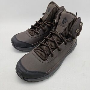 Columbia Crestwood Mid Hiking Boots Waterproof Mens Size 9.5 Brown BM5578-231